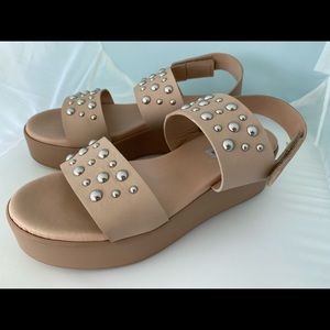 Steve Madden Studded Flatform Sandals